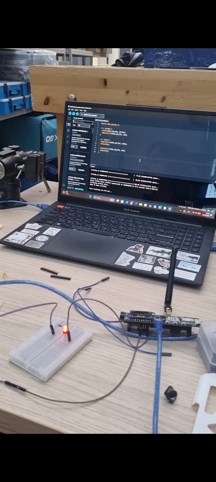 ARS early bench integration and electronics development