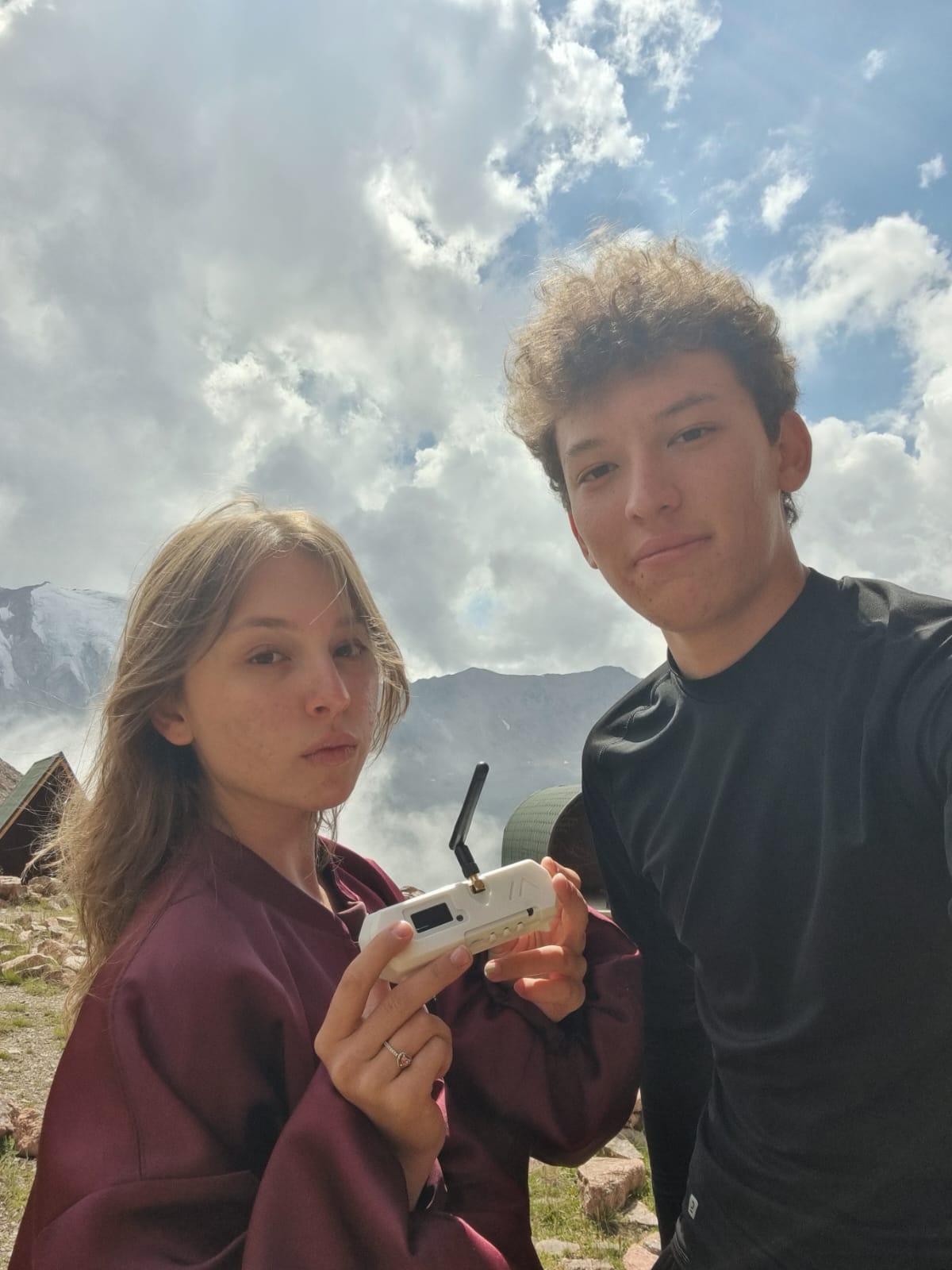 Alpine Rescue System team in the Ile Alatau mountains